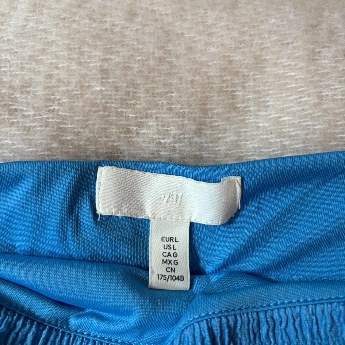 Blå långärmad topp från H&M - 2