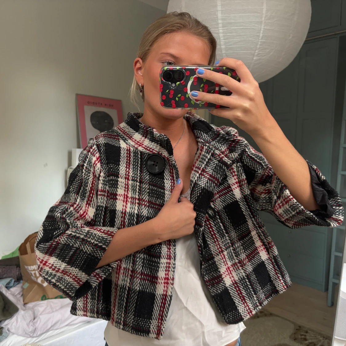 Trekvartsärmsjacka  - 1