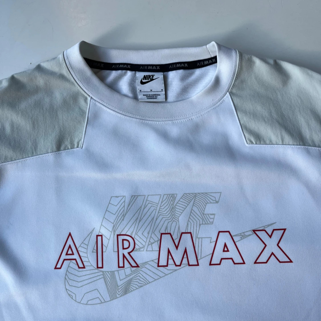 Nike Air Max vit sweatshirt - 1