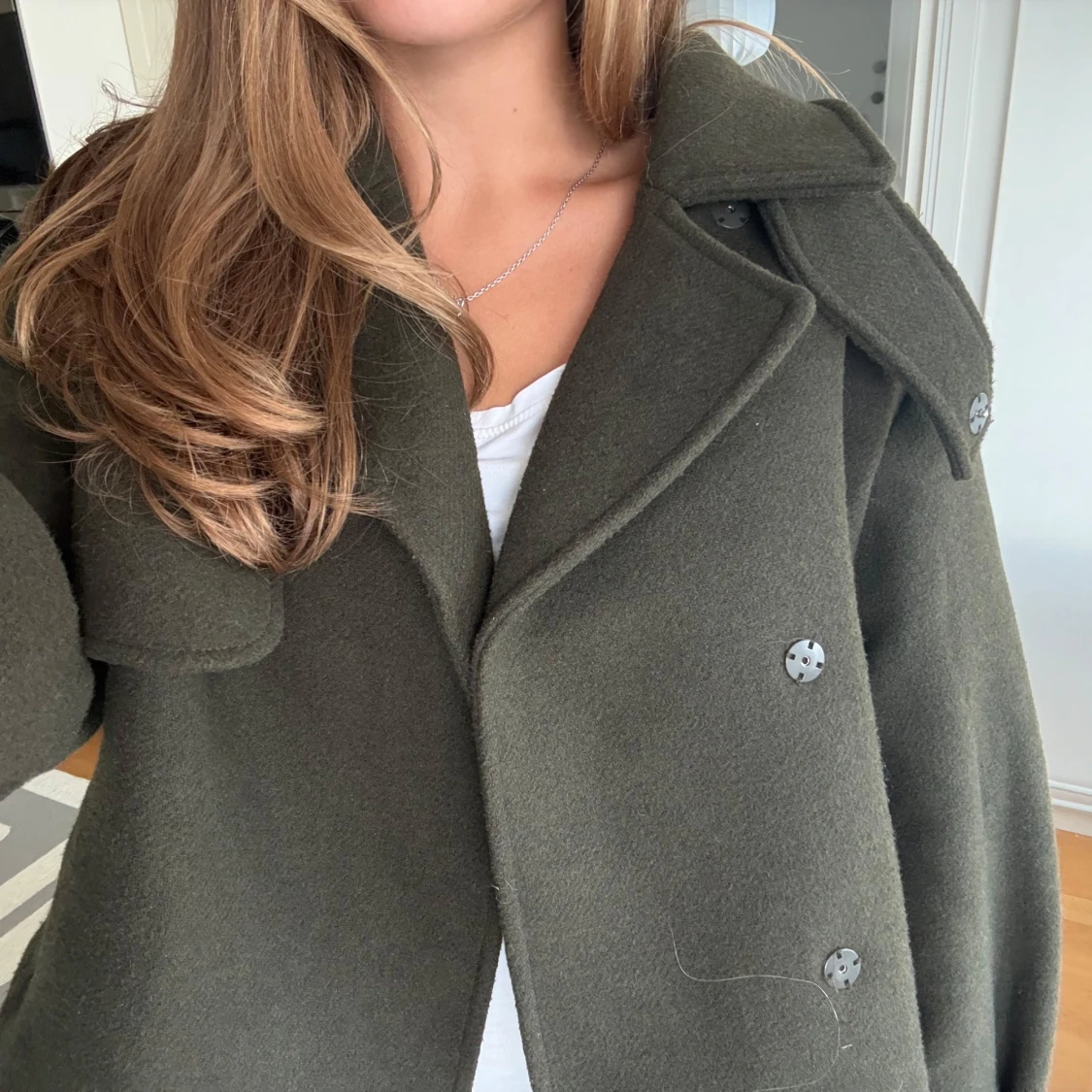 Mörkgrön kappa - 1