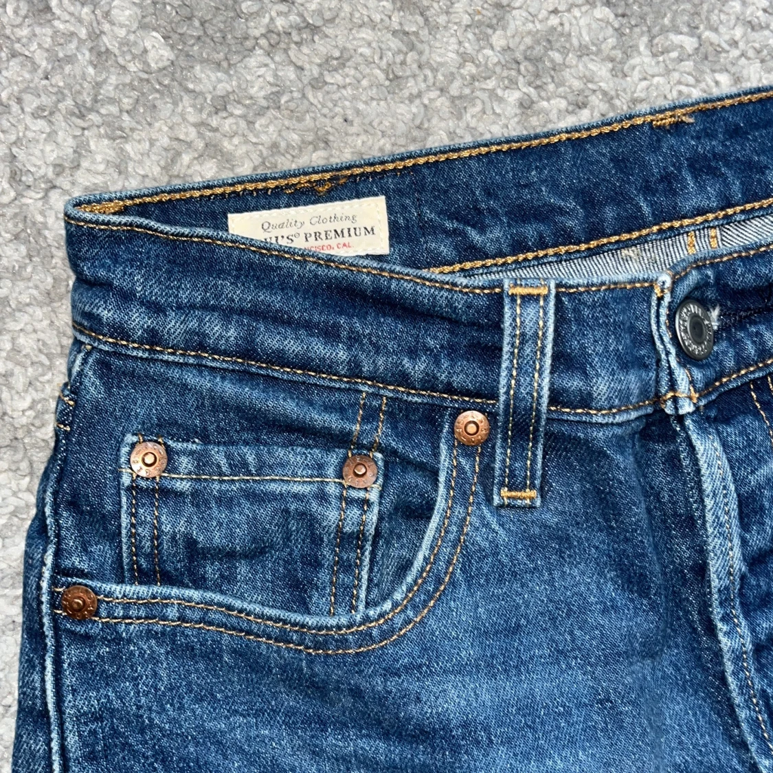 Levi's 501 blå jeans L30 - 4