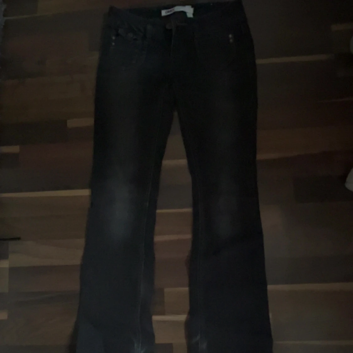 Svarta bootcut jeans från ONLY - 1