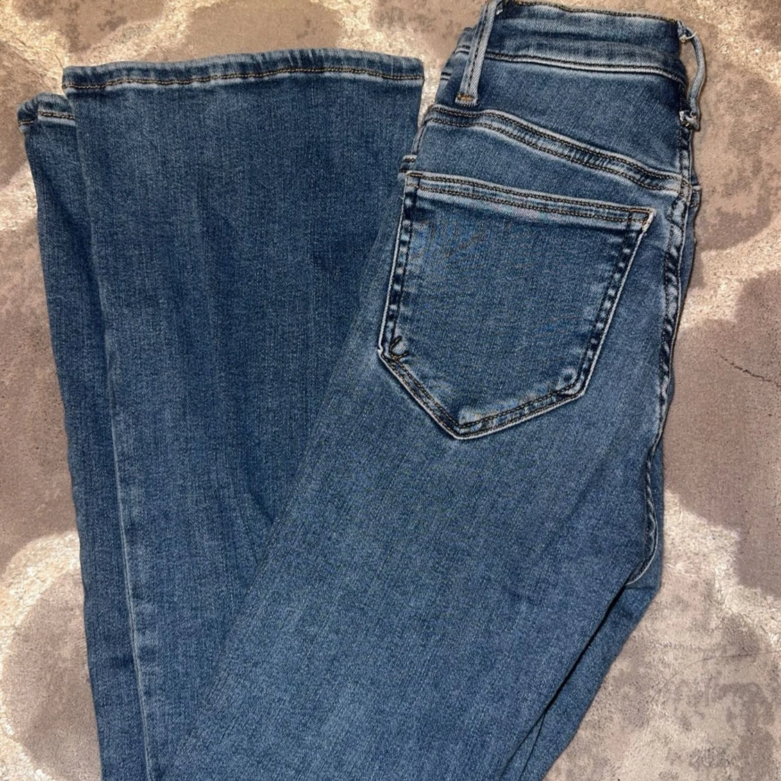 Blå Peachy Flare jeans XS
