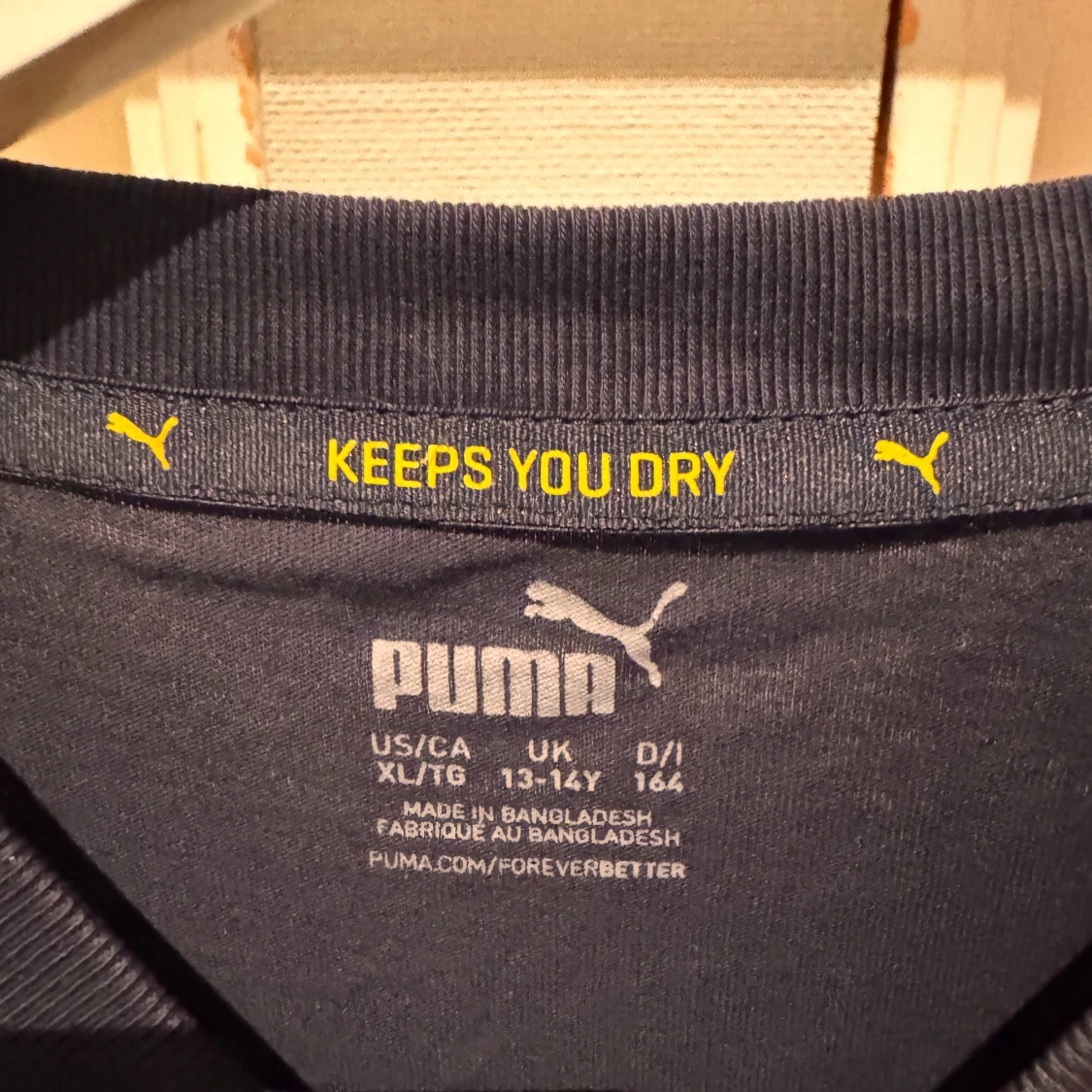 Mörkblå långärmad tröja från Puma - 1