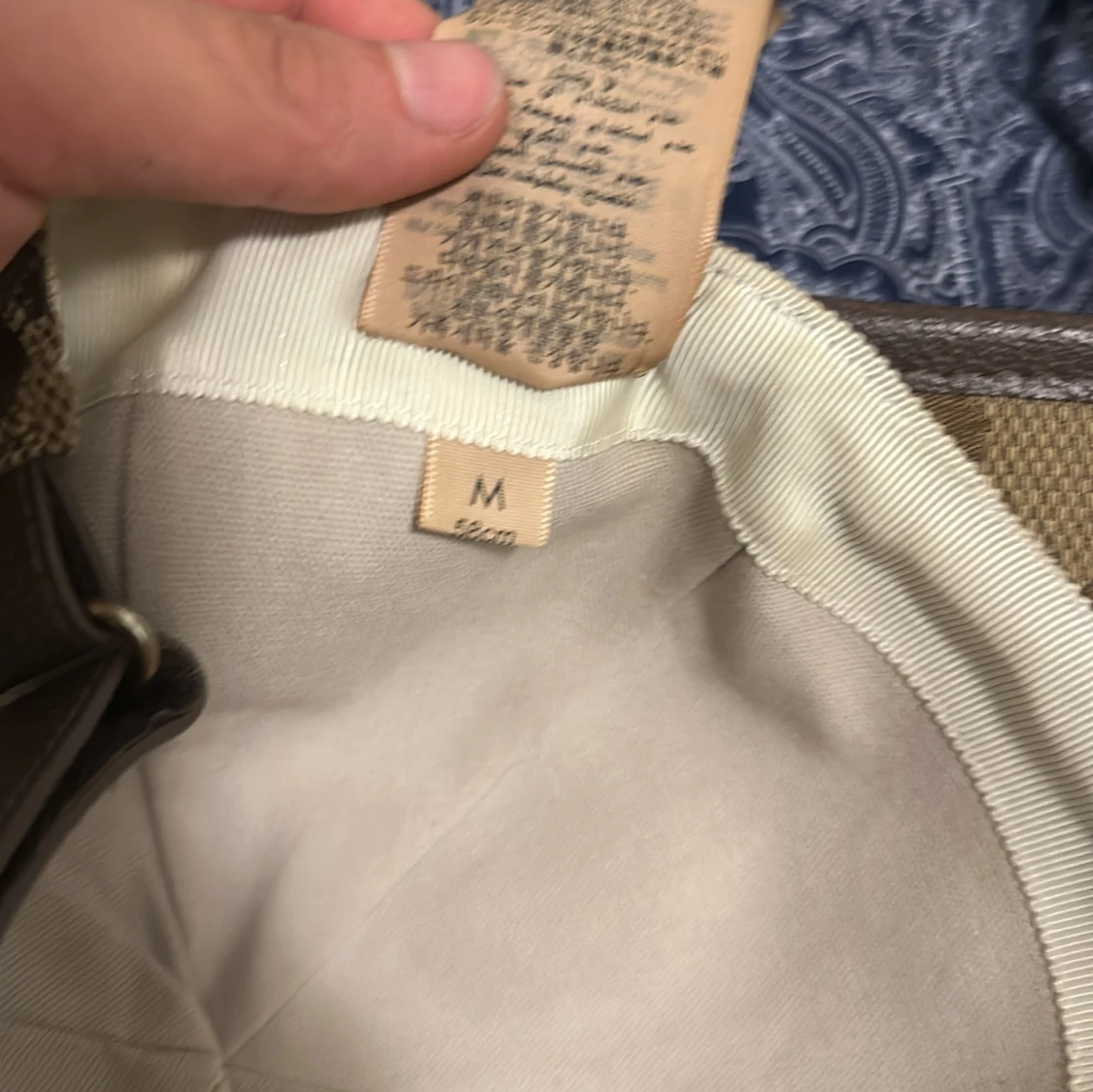 Beige och brun Gucci keps M - 3