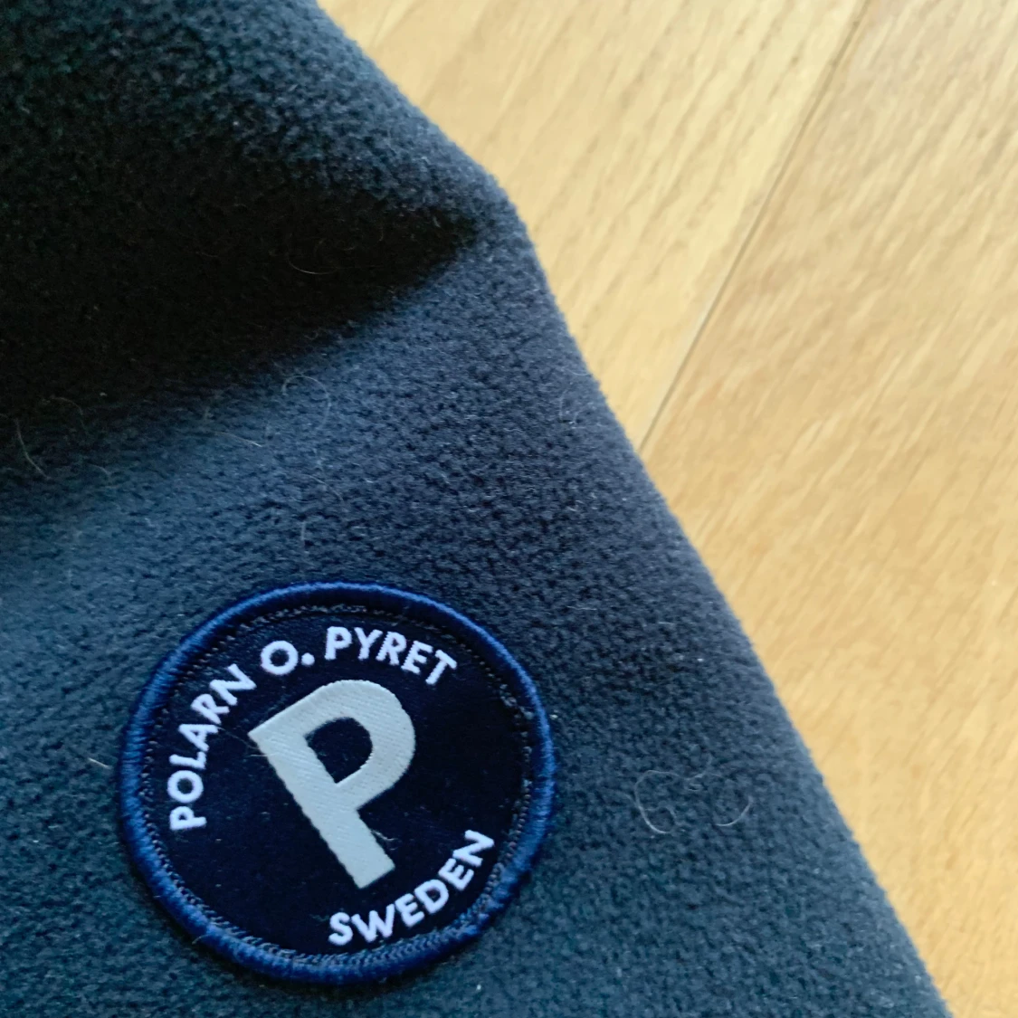 Mörkblå fleecejacka Polarn O. Pyret - 3