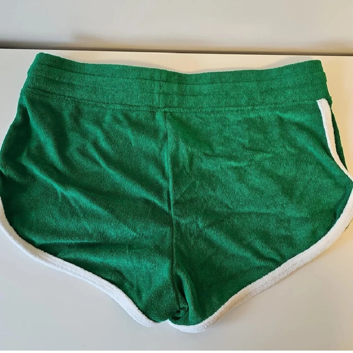 Gröna frottéshorts från H&M Basic - 1