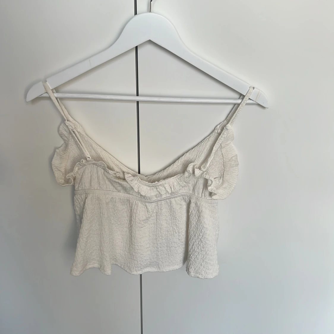Vit volang topp från SHEIN - 1
