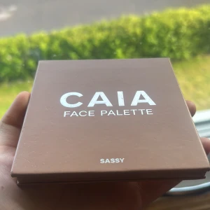 CAIA Face Palette Sassy - En smidig face palette från CAIA i färgen Sassy med fyra olika puder: contour i en kall brun nyans, blush i en rosa ton, bronzer i varm brun och highlighter i skimrande champagne. Perfekt för att skapa en komplett bas med både lyster och definition. Pris kan diskuteras