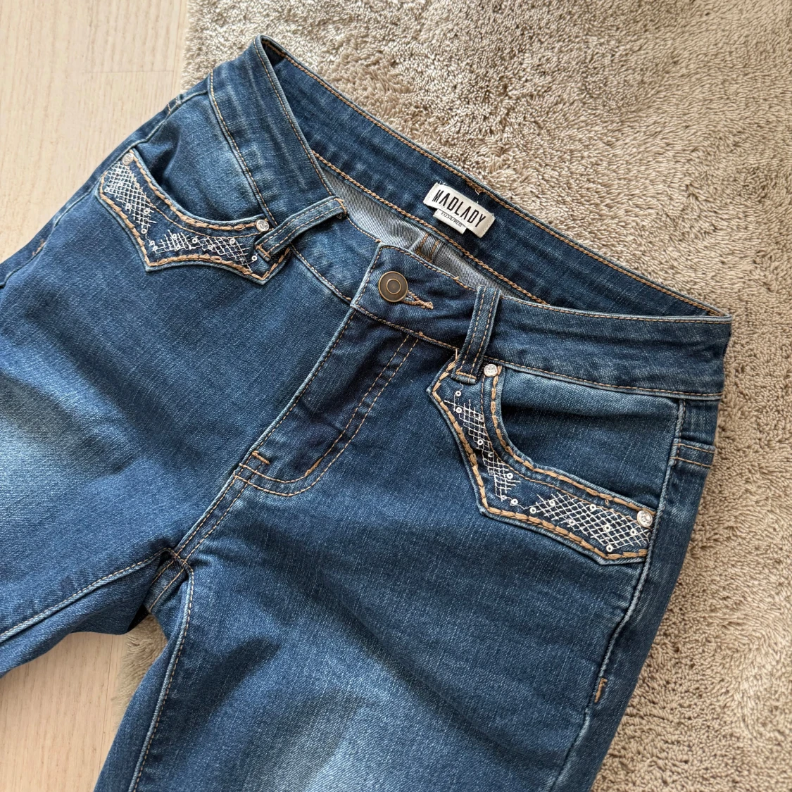 Y2k bootcut jeans - 1