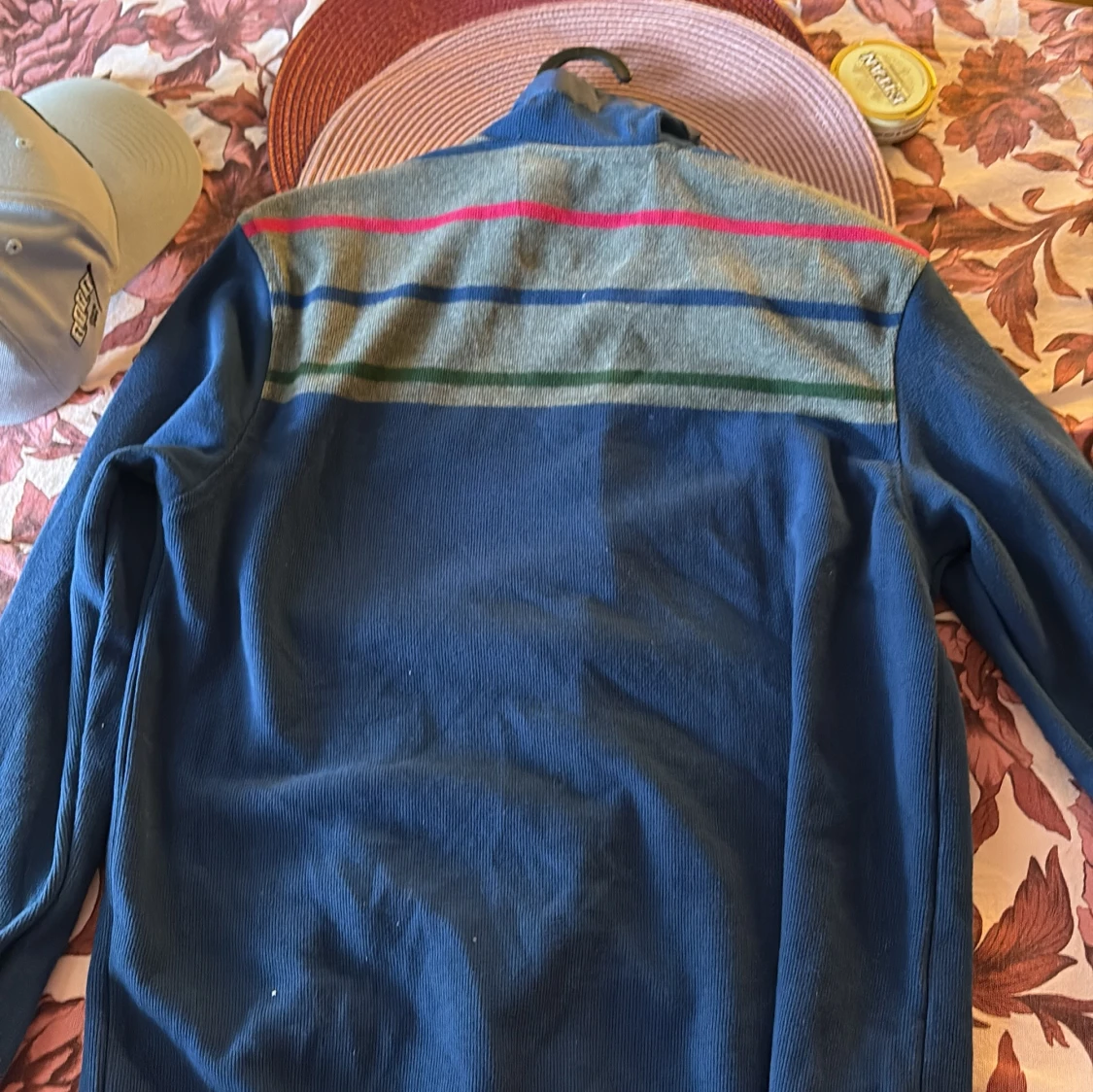 Blå halvzip tröja från GANT - 2