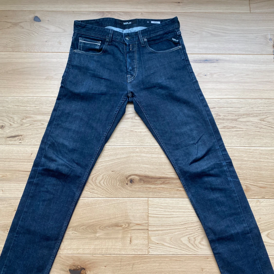 Mörkblå jeans Replay Grover 30/32 - 2