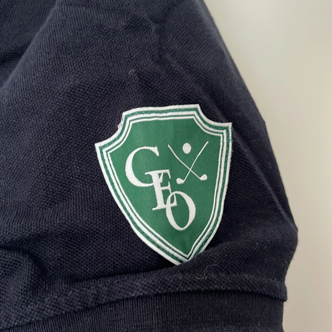 Marinblå pikétröja Les Voiles de St-Tropez - 3