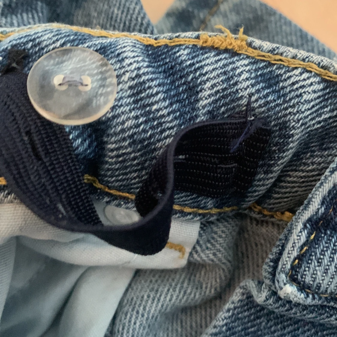 Blå jeans från Grunt - 4