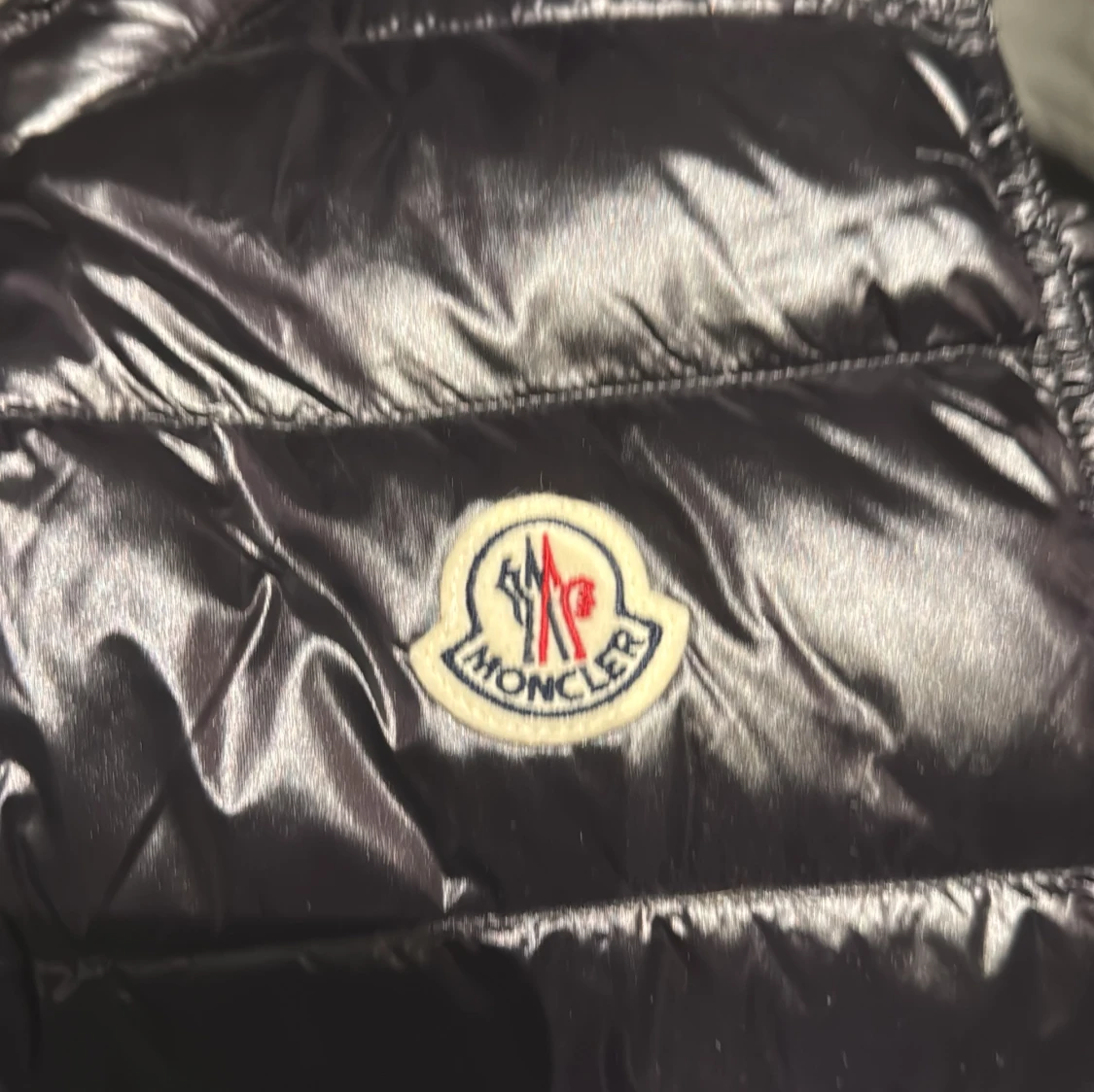 Svart dunväst från Moncler - 2