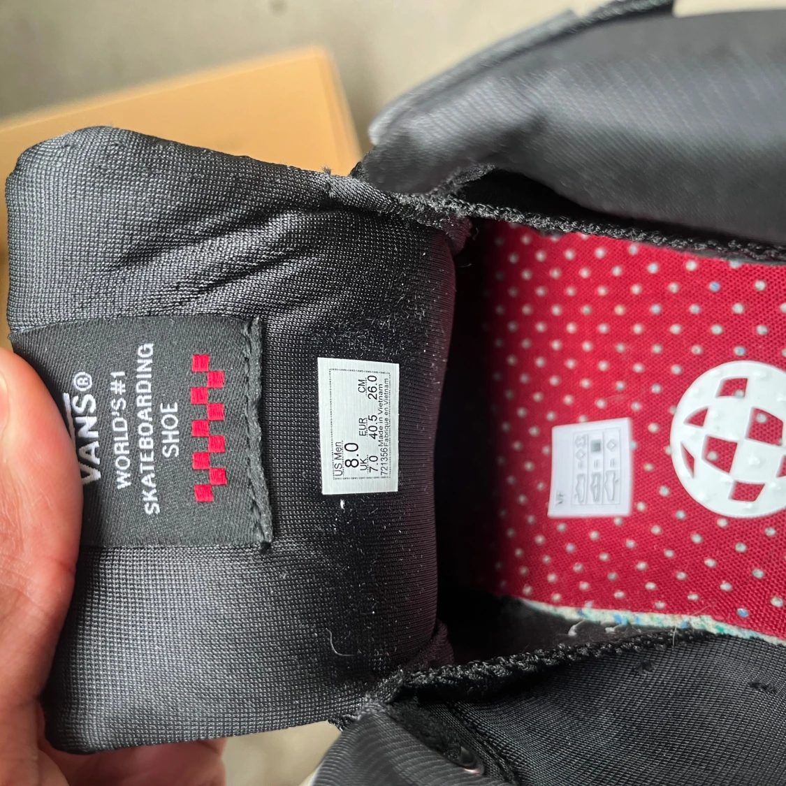 Svarta Vans Zahba Mid sneakers - 1