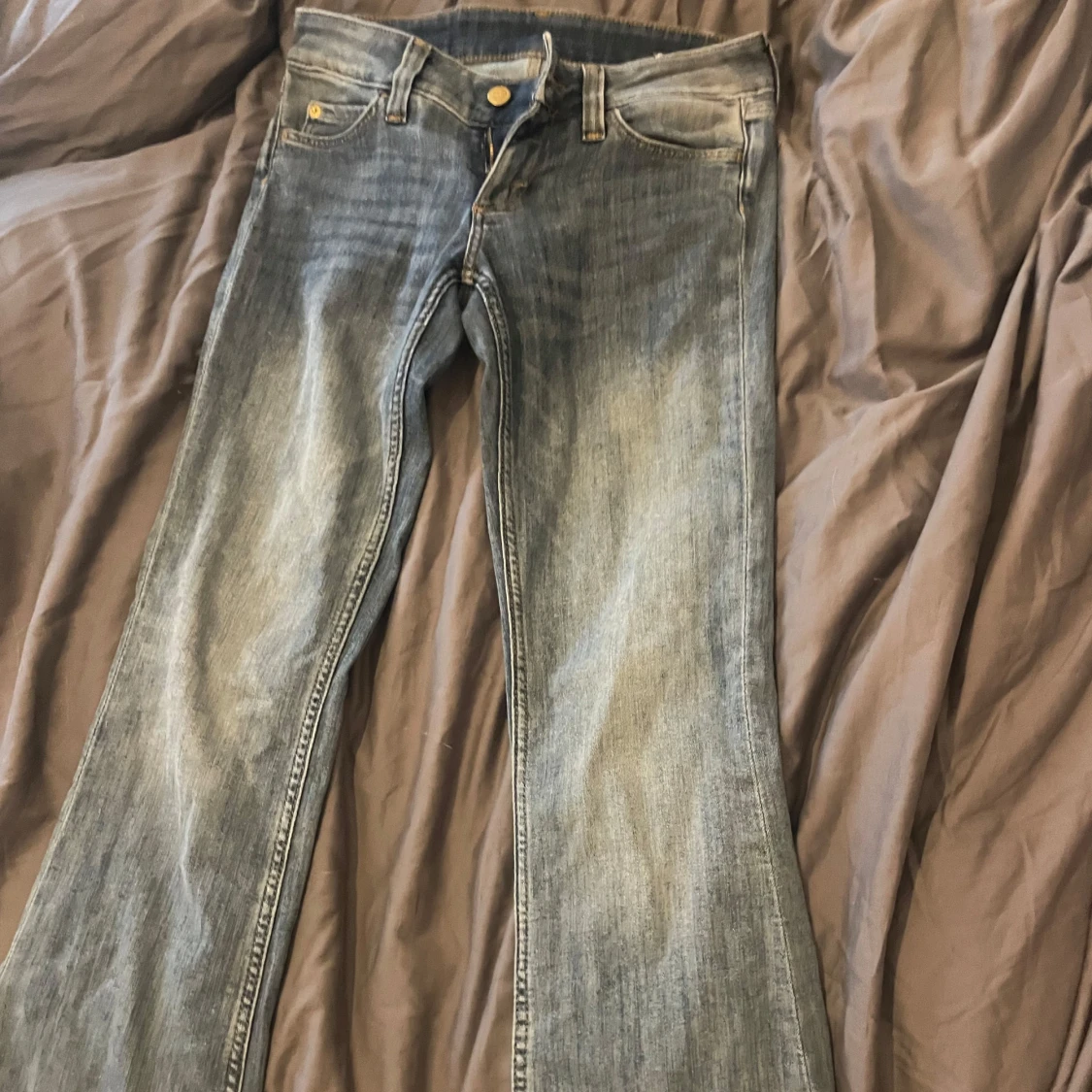 Weekday bootybei jeans blå - 3