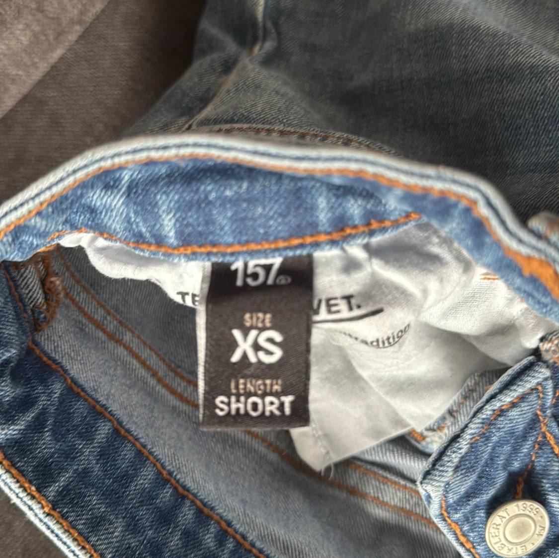 157 Bootcut jeans ljusblå XS short - 2