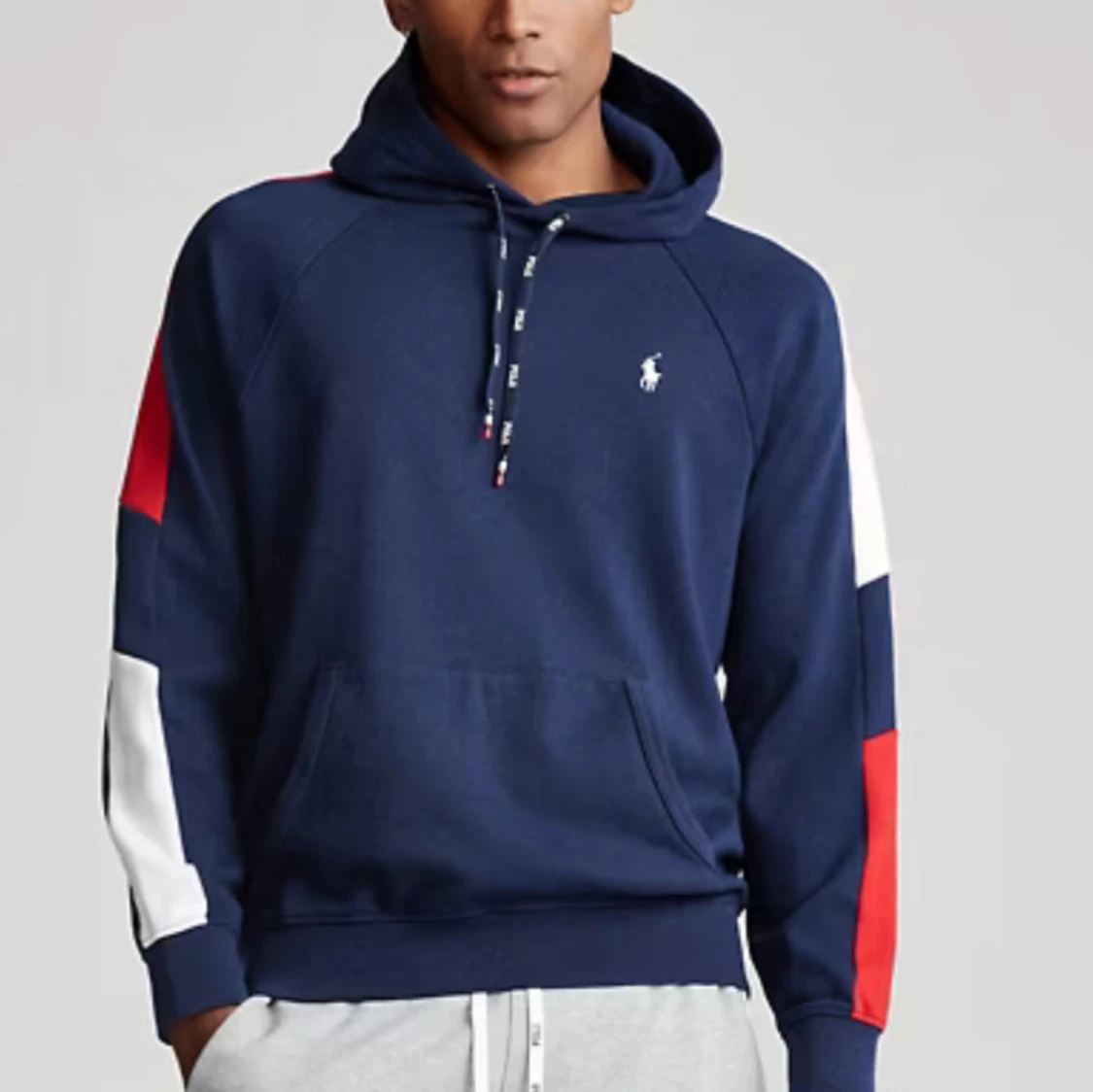 Marinblå hoodie från Polo Ralph Lauren