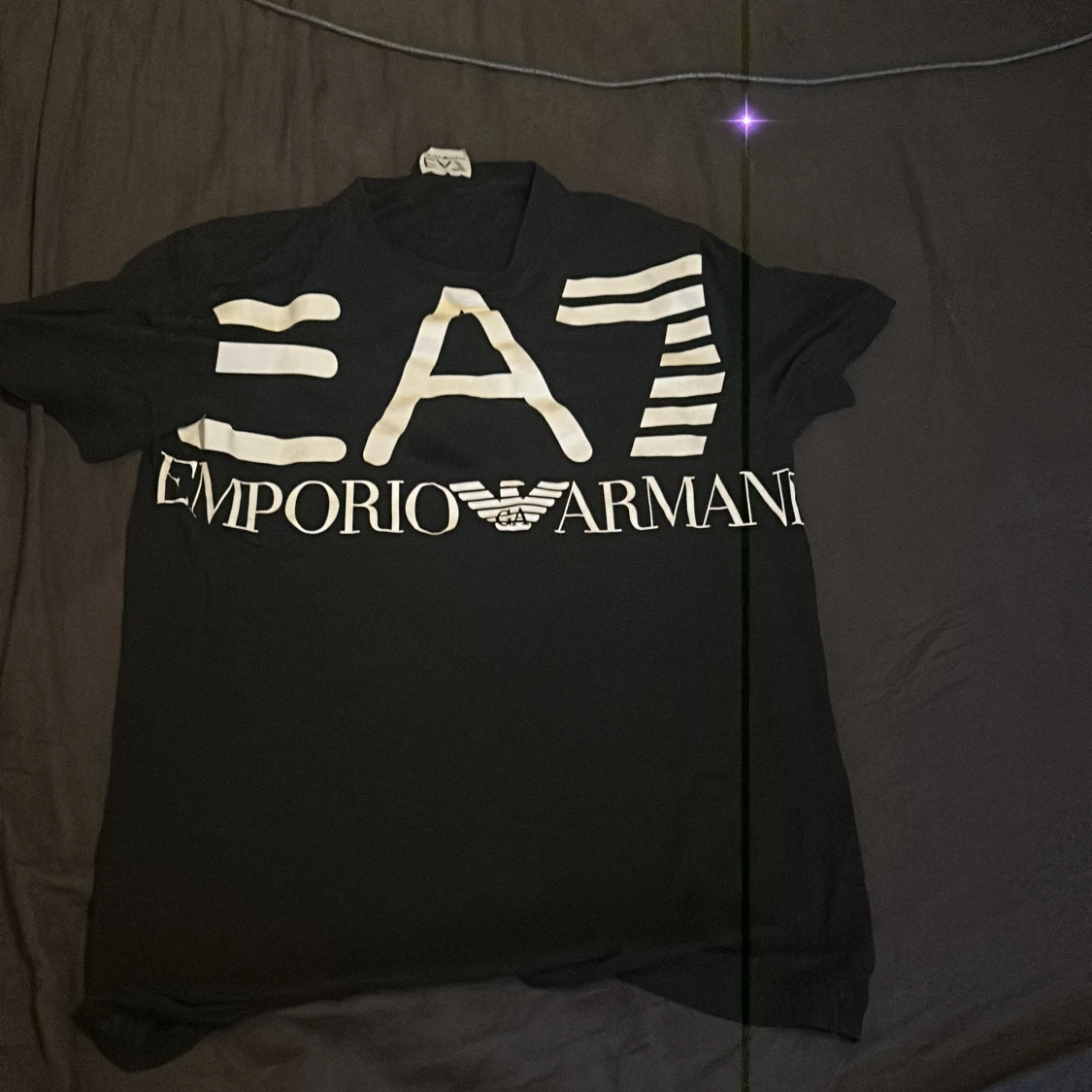 Svart EA7 Emporio Armani t-shirt