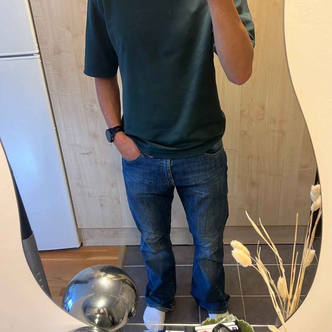 Levi's 527 blå jeans bootcut W32 L32