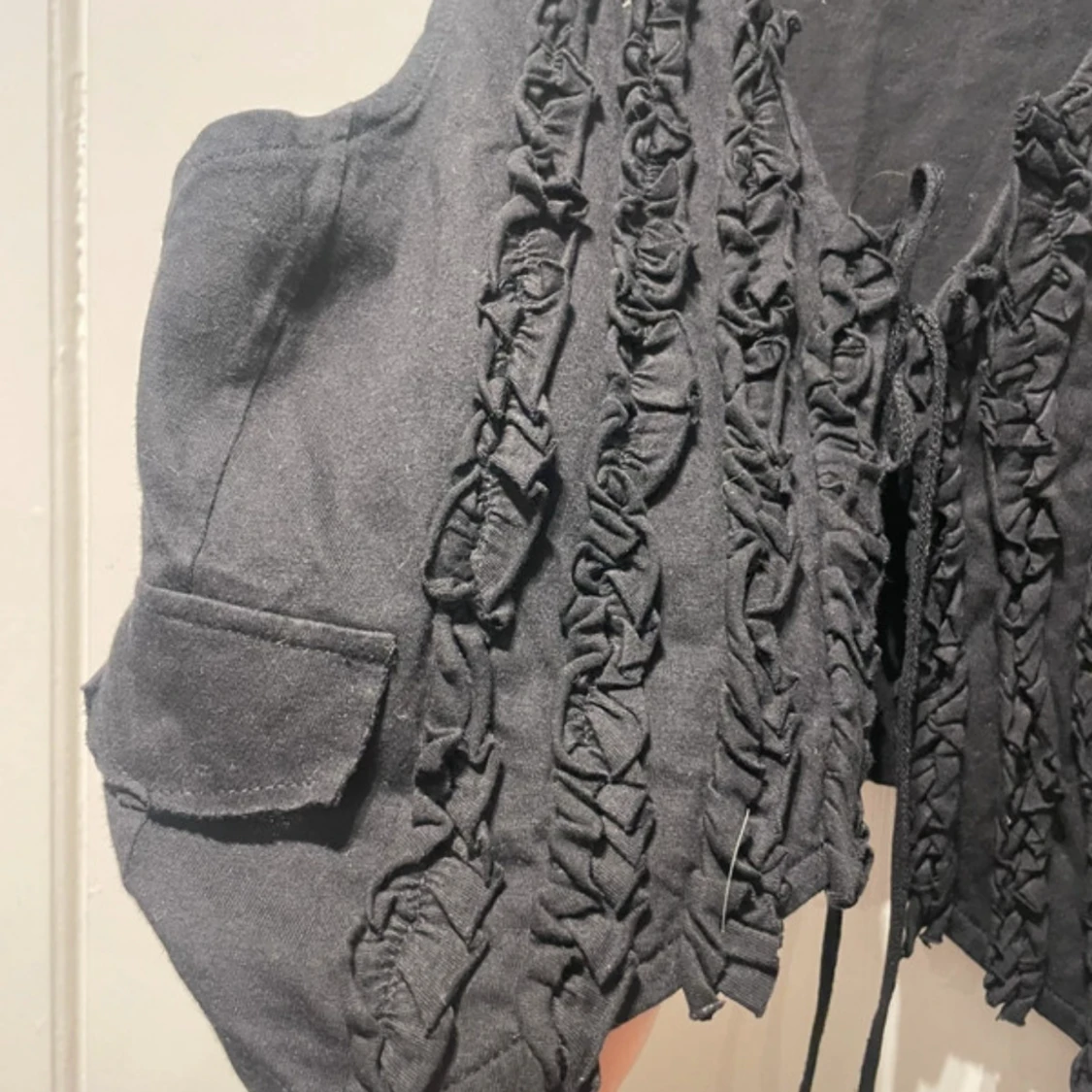 Svart väst/topp - 3