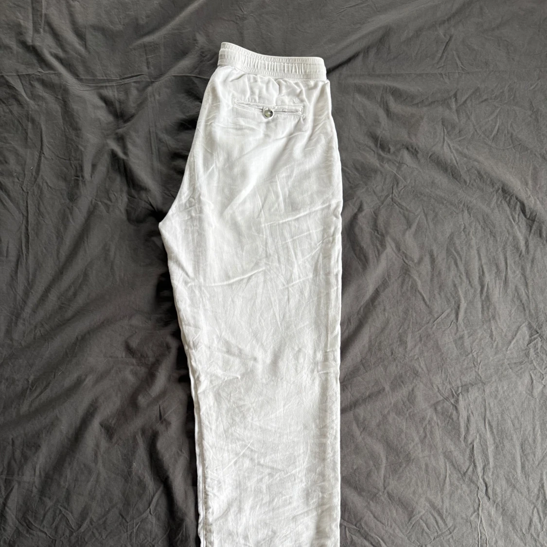 Vita linnebyxor från Morris - 1
