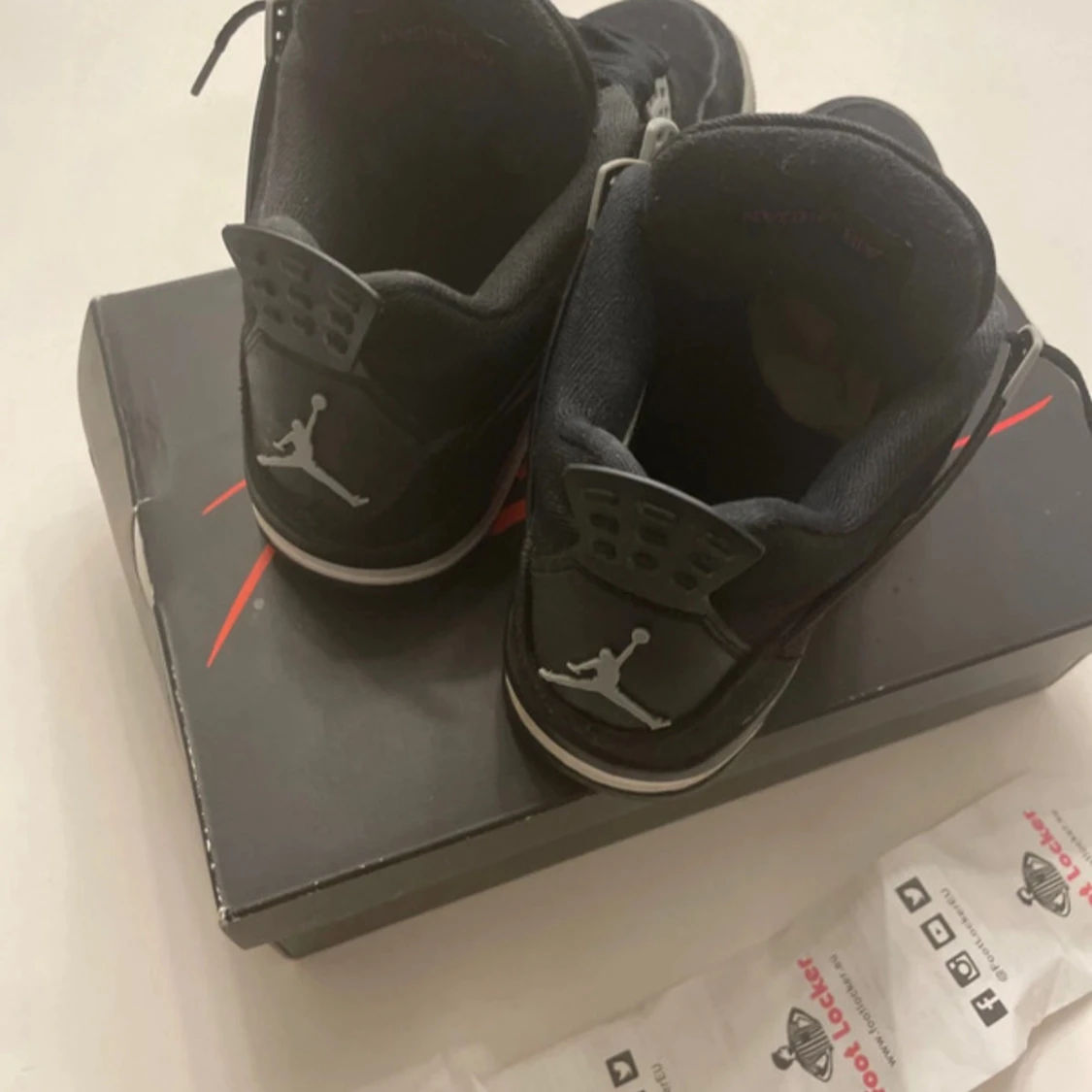 Jordan 4 black canvas - 4