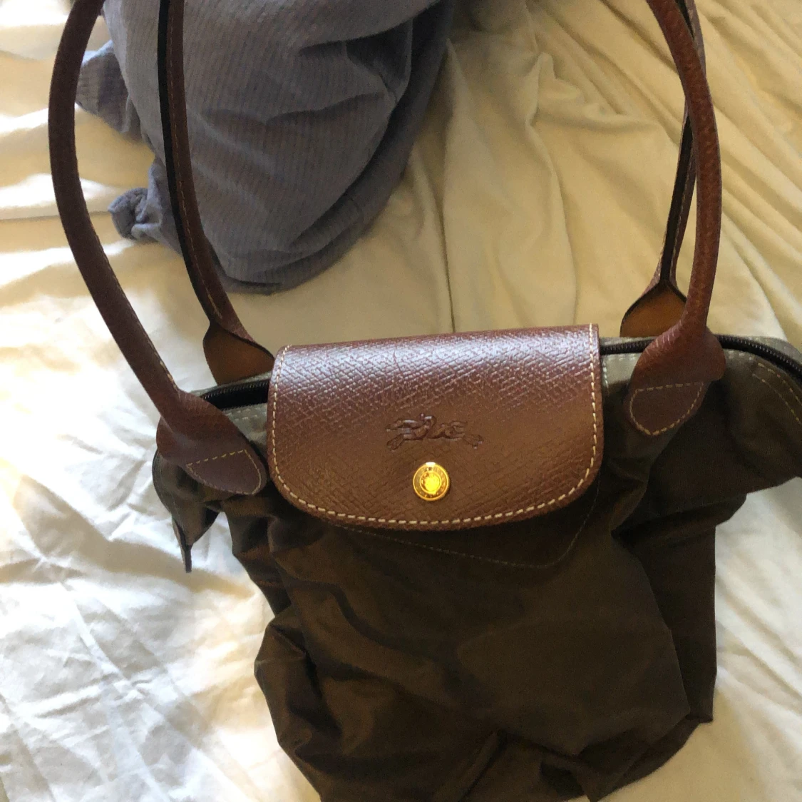 Grön axelväska från Longchamp - 4