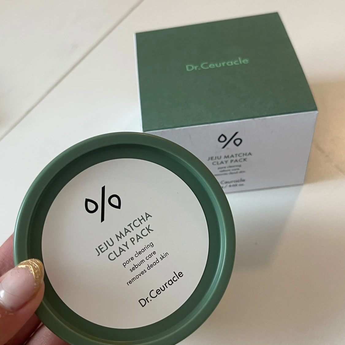 Jeju Matcha Clay Pack från Dr.Ceuracle - 1