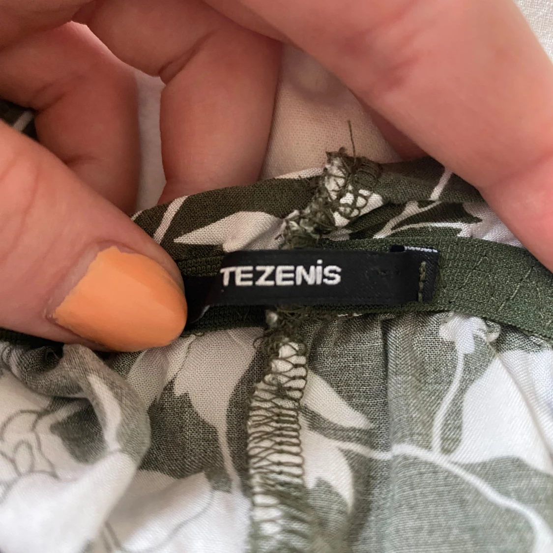 Grön blommig linnetopp från Tezenis - 2