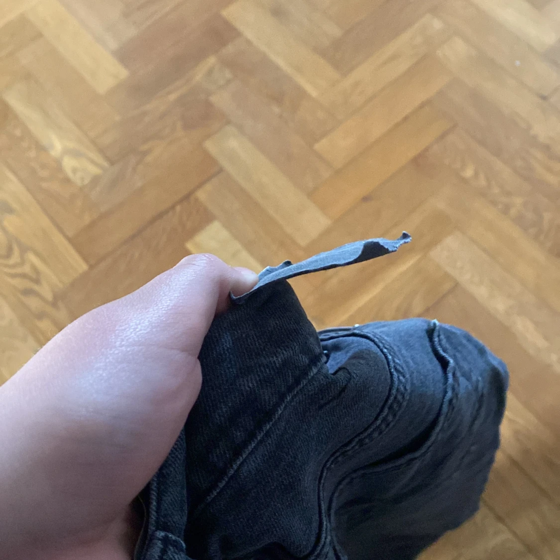 Mörkblå Levis 551Z jeans storlek 14 år - 2