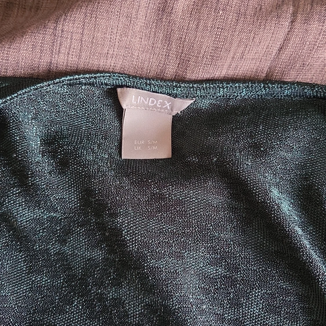 Grön omlottopp med knyt från Lindex - 2