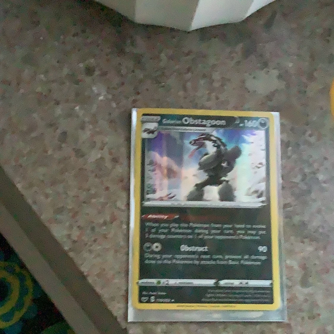 Pokémonkort Galarian Obstagoon