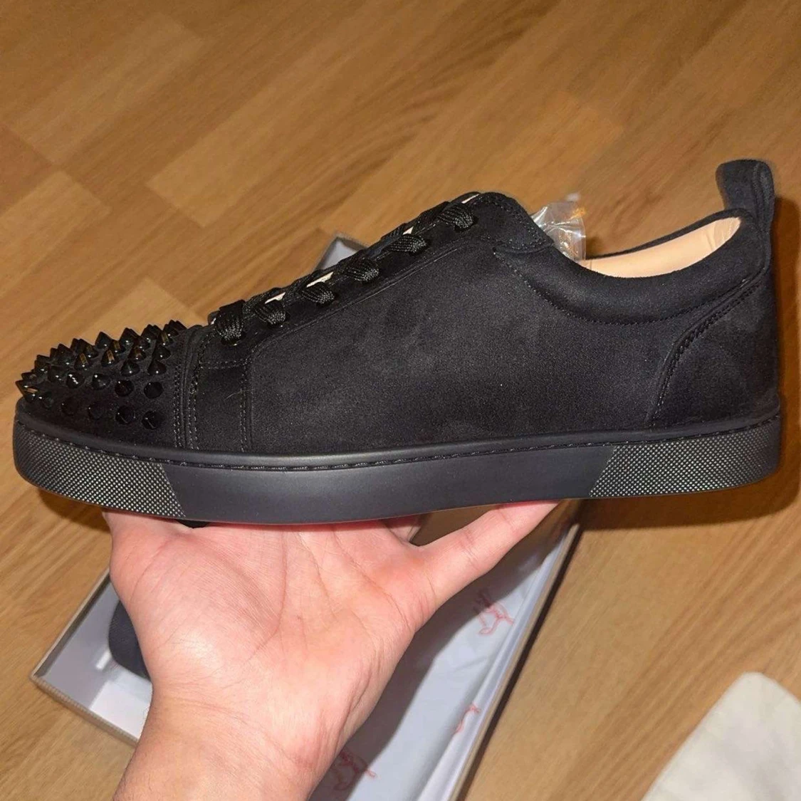 Svarta sneakers med nitar - 3