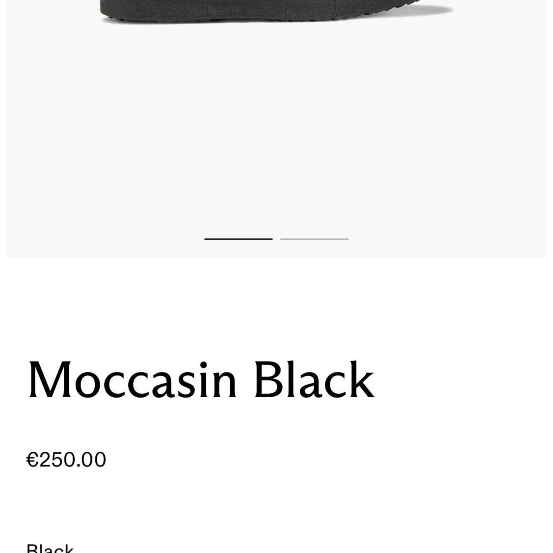 Svarta herr mockasiner från INUIKII - 2