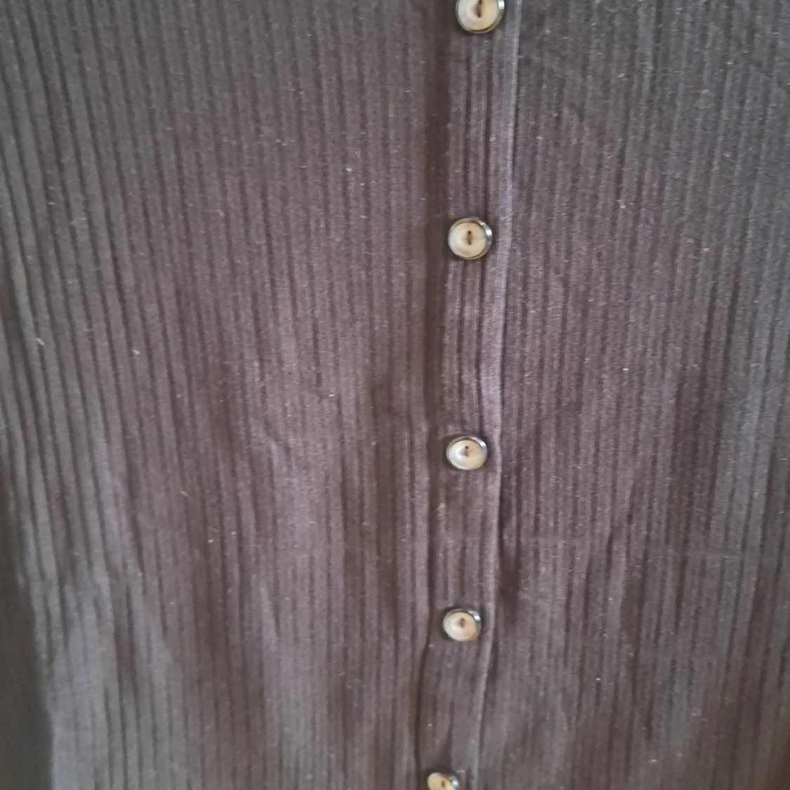 Svart ribbad tröja från H&M - 1