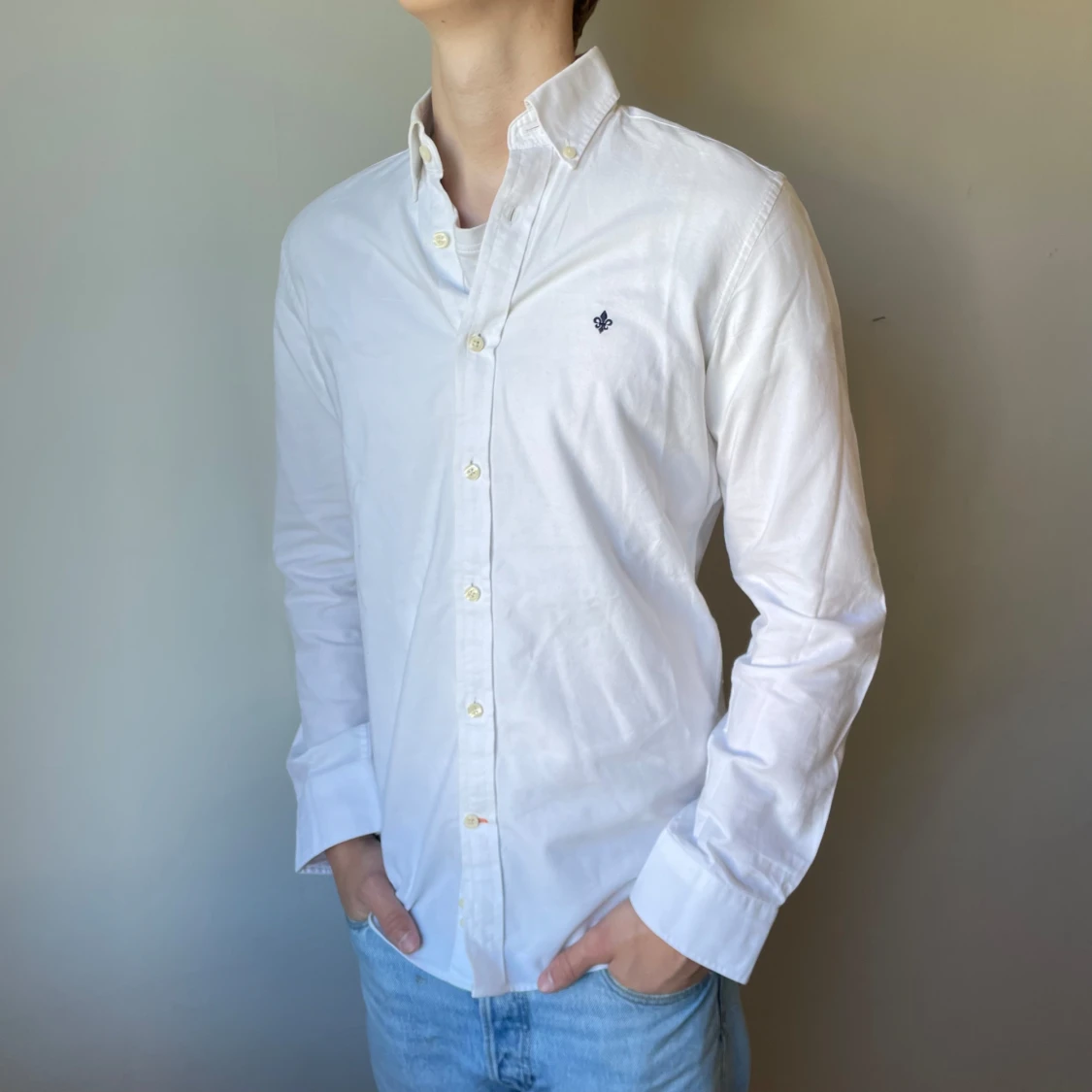 Vit Morris skjorta - 1