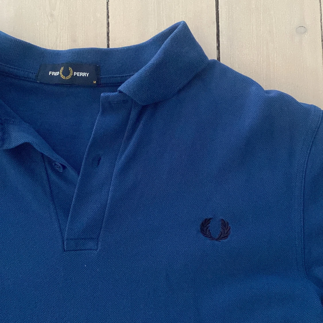 Blå pikétröja från Fred Perry - 1