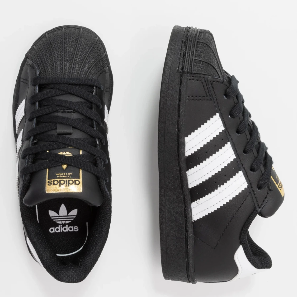 Adidas Superstar svartvita sneakers