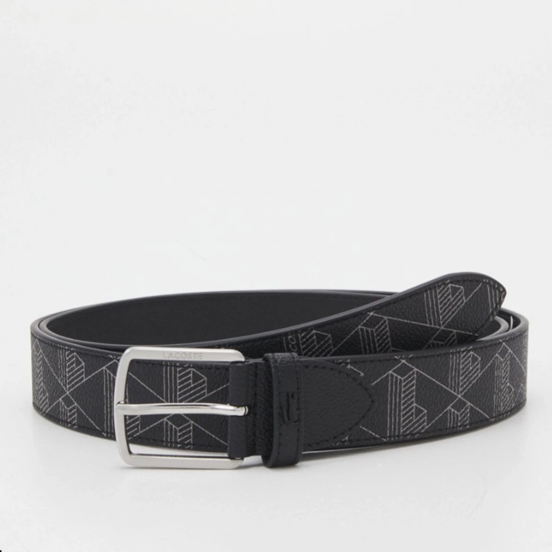 Svart Lacoste bälte