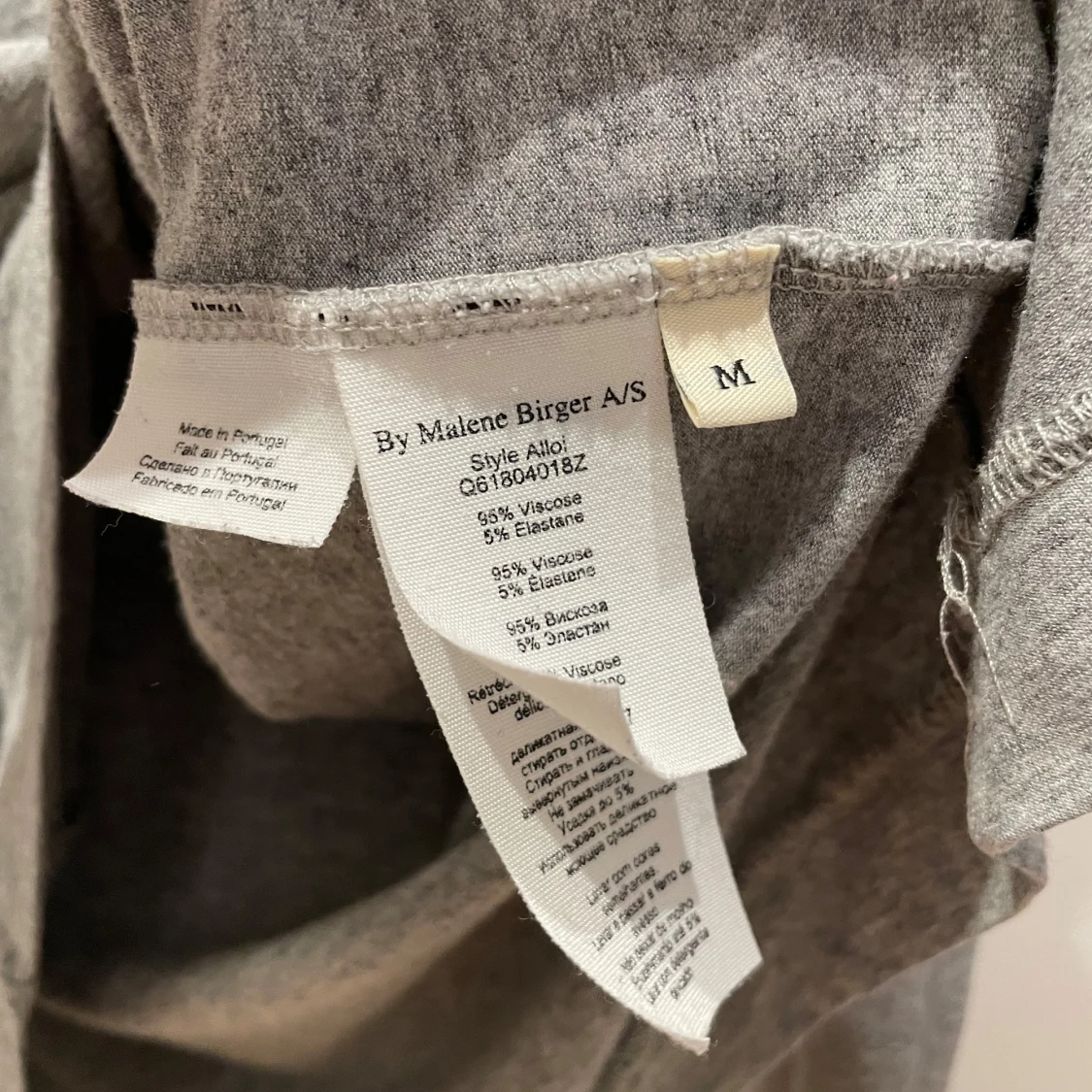 Grå långärmad tröja från By Malene Birger - 1