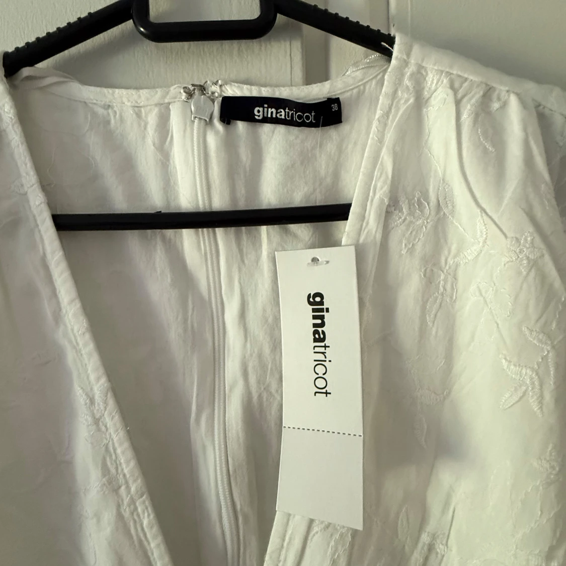 Vit långklänning  - 3