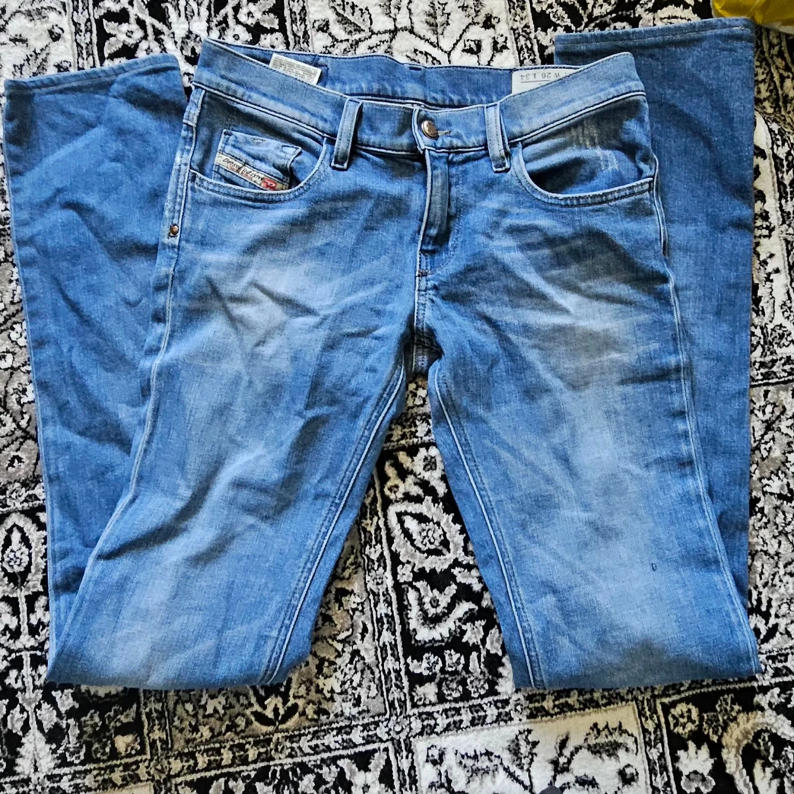 2 par Diesel  jeansbyxor, blå & mörkblå - 2