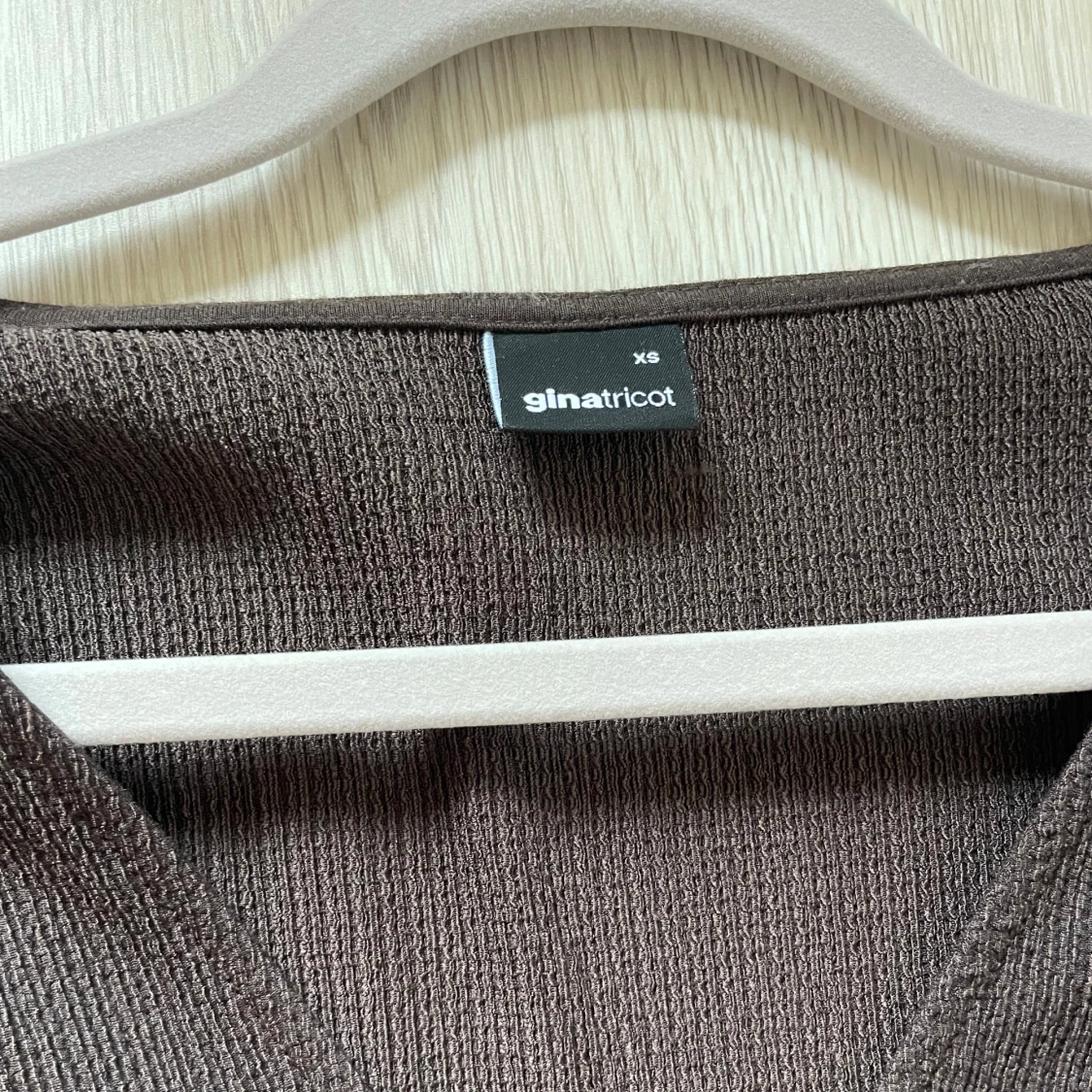Brun blus från Gina Tricot 🤎 - 3