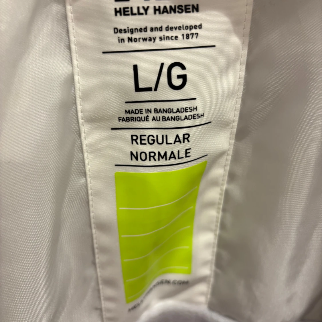 Vit vindjacka Helly Hansen - 1