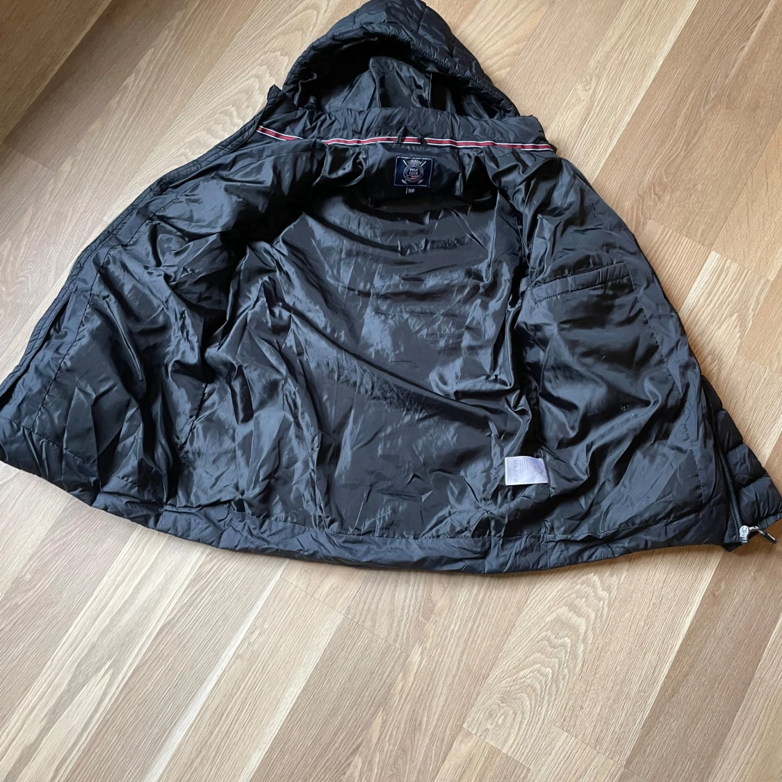 Svart pufferjacka Vinson Polo Club - 4