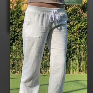 Linnebyxor! - Använda en gång. 55% linne 45% bomull. Köpta för 349kr 