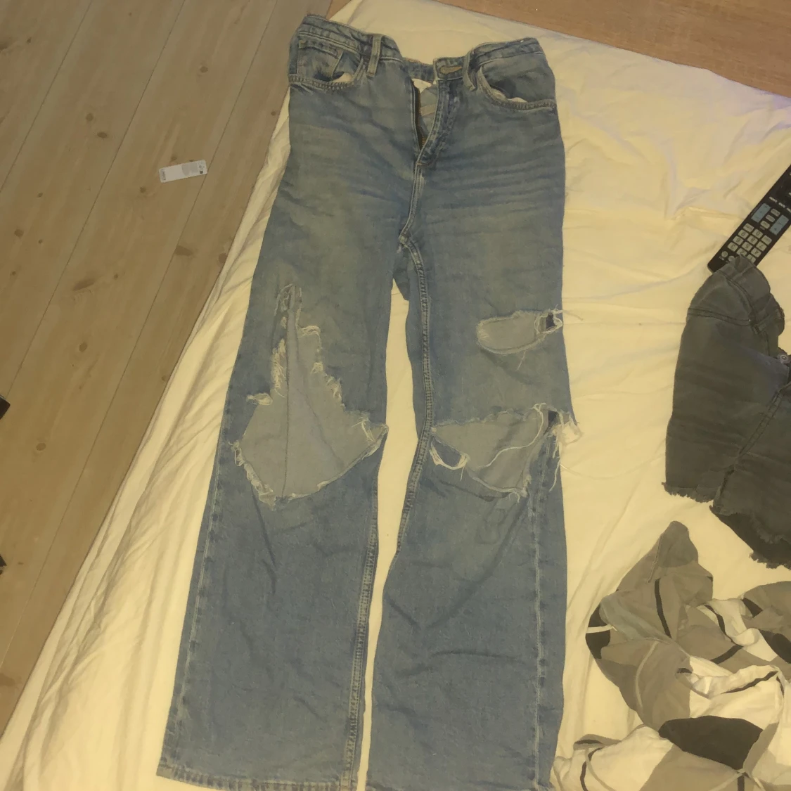Blå jeans från H&M