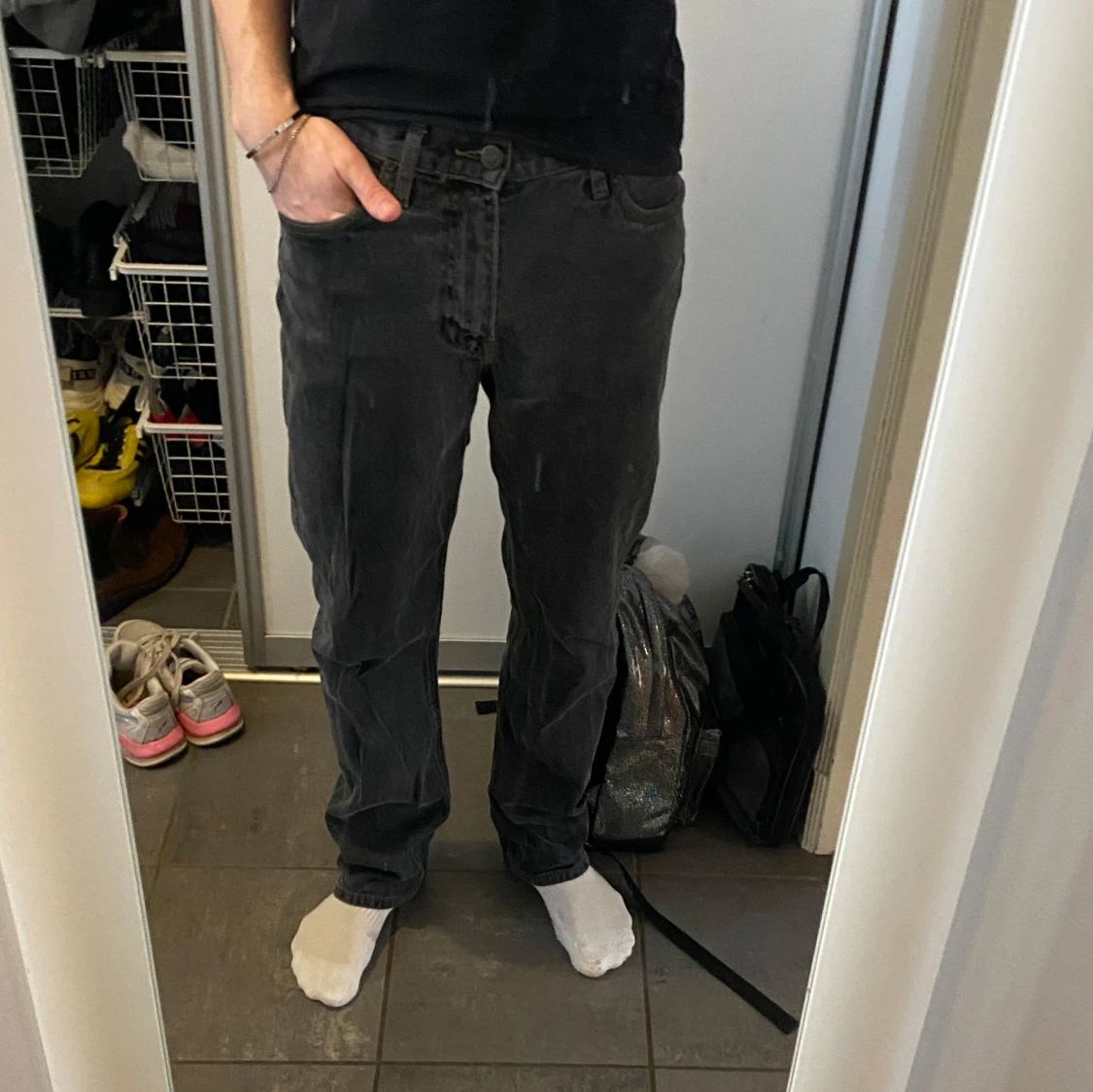 Grå jeans från Lee - 2